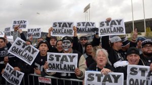 Raiders Fan Coalition Seeks to Block Team’s Move to Las Vegas