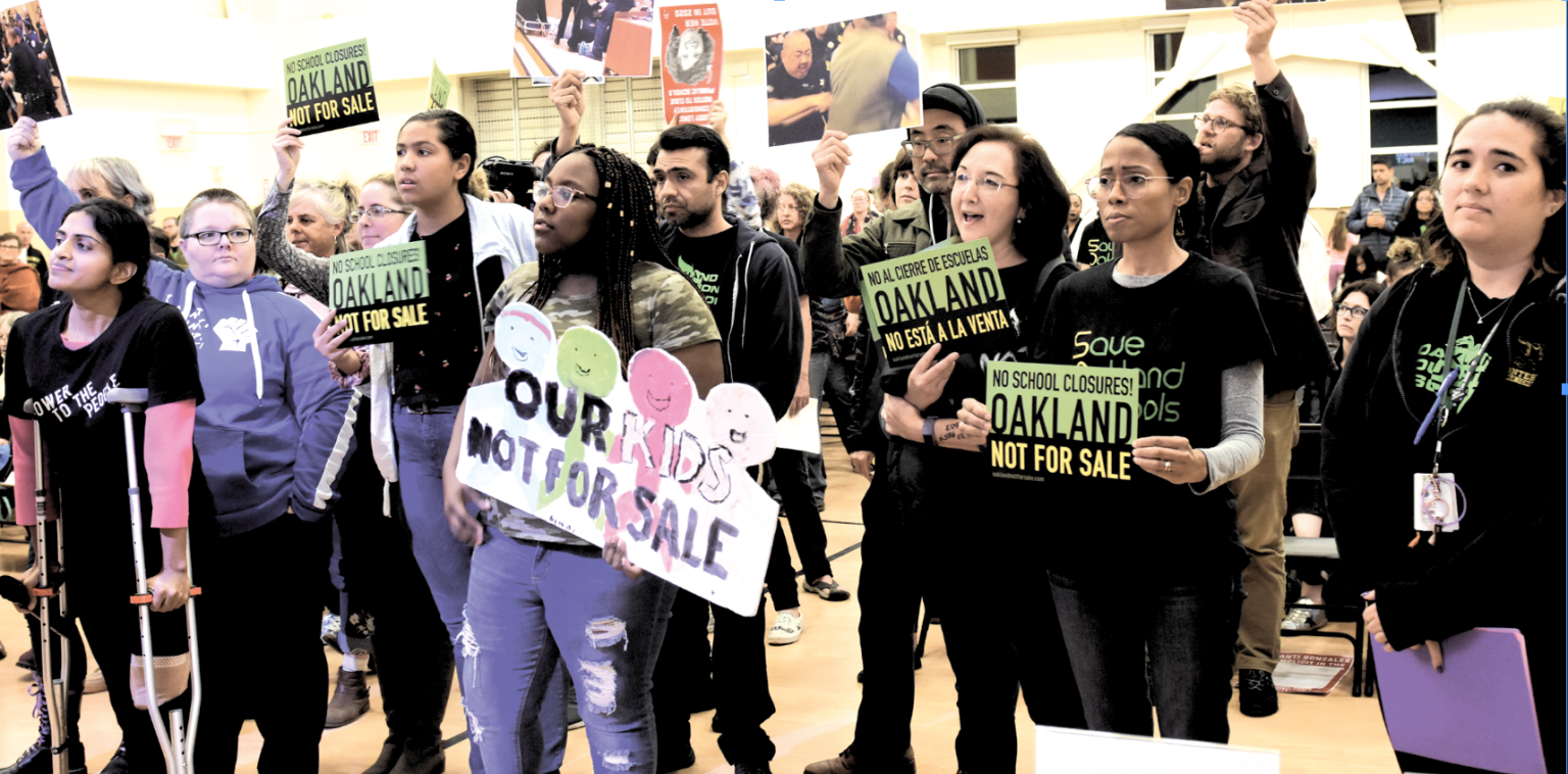 Parents, Teachers Shut Down School Board Meeting, Protesting School ...