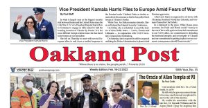 Oakland Post: February 16 – 21, 2022