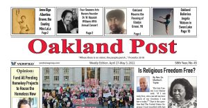 Oakland Post: April 27 – May 3, 2022