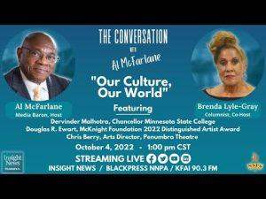 October 4 | Our Culture, Our World | The Conversation with Al McFarlane