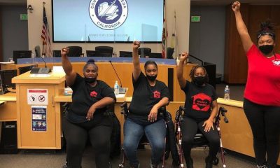 Participants in the sit-in, which began Tuesday afternoon, are calling on all supporters to come to the 5th floor of 1221 Oak Street or outside the county building immediately to support the protest.