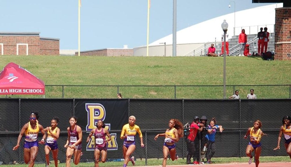 Prairie View A&M University Lady Panthers Outdoor Track & Field Shine