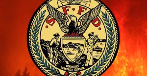 The San Francisco Fire Department logo, serving San Francisco, California. (San Francisco Fire Department via Bay City News)