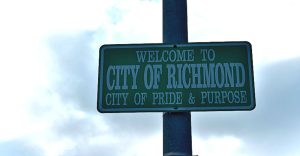 City of Richmond sign. Courtesy of Richmond Standard.