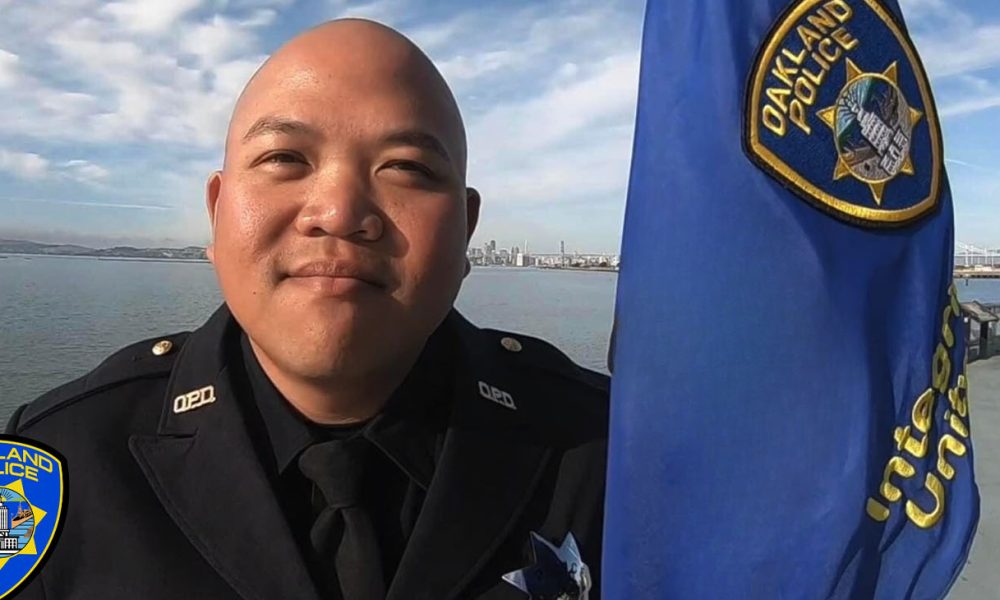 Memorial Service Held in Castro Valley for Oakland Police Officer