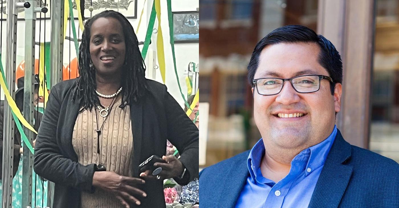 Jovanka Beckles will face Jesse Arreguín in November in State Senate District 7 runoff election. File photo of Arreguin, Beckles photo by Ken Epstein.
