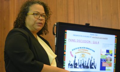 Asm. Mia Bonta (D-Alameda) was a guest speaker at the State of Black Education report card briefing at the State Capitol on May 29. CBM Photo by Antonio Ray Harvey.
