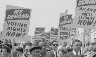The landmark legislation emerged from a period of intense struggle and demand for the fulfillment of the 14th Amendment’s promise of “equal protection of the laws.” Above, protesters from the March on Washington in 1963. NNPA file photo.