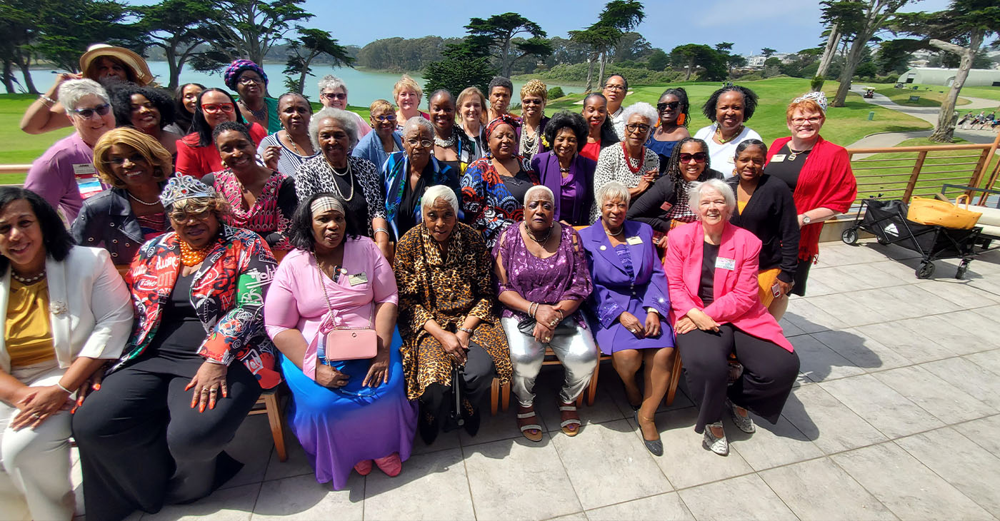 The American Businesswomen's Association (ABWA) celebrate at the Annual Regional Recognition Conference at TPC Harding Park Golf Course in San Francisco. Photo by Carla Thomas.