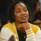 Asm. Akilah Weber (D-La Mesa) presented ACR 222, Historical Black Colleges and University Week (ACR 222), on the floor of the Assembly at the State Capitol on Aug. 13, 2024. CBM photo by Antonio Ray Harvey.