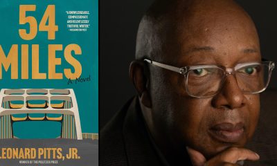 Book Cover of 54 Miles, Author Leonard Pitts, Jr. Photo by Carl Juste