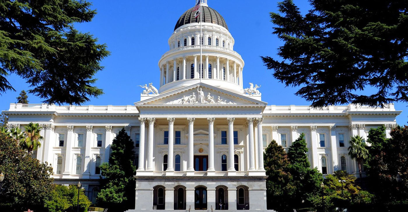 California State Capitol. Courtesy of the California Assembly.