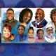 Left to right: Cindy Isaac (Courtesy CYT Tri-Valley), Top row: Christopher Lea, Pauletta Hickerson, Brian Finley, Fayette Foster, Candy Thomas. Bottom row: Althea Battle, Osiezhe B., Lola E., Maia B., Rich Gates, Sharika Gregory, and Tristan Johnson. Photo courtesy Charisma City Productions.