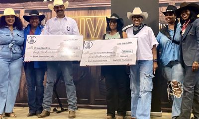 The Bill Pickett Invitational Rodeo celebrated its 40th anniversary with a partnership with the BeyGOOD Foundation, donating a total of $50,000 in grants. Ron Recasner accepted $25,000 for Urban Saddles, and Allie Harvey accepted $25,000 for Love This Horse Equine Rescue. Seventeen-year-old Erna Valdivia made history as the first African American woman to compete in the prestigious Tevis Cup endurance ride