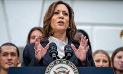 Kamala Devi Harris is the 49th vice president of the United States. Biography.com photo.