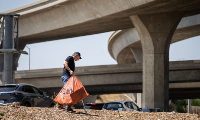 Gov. Gavin Newsom cleaning up homeless encampments in Los Angeles Aug 9 2024 ( Photo from gov.ca.gov)