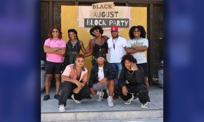 Participants in BOSS Black August Block Party in 2023. Courtesy photo.