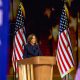 V.P. Kamala Harris speaks at the Democratic National Convention. Photo by Max Elramsisy.