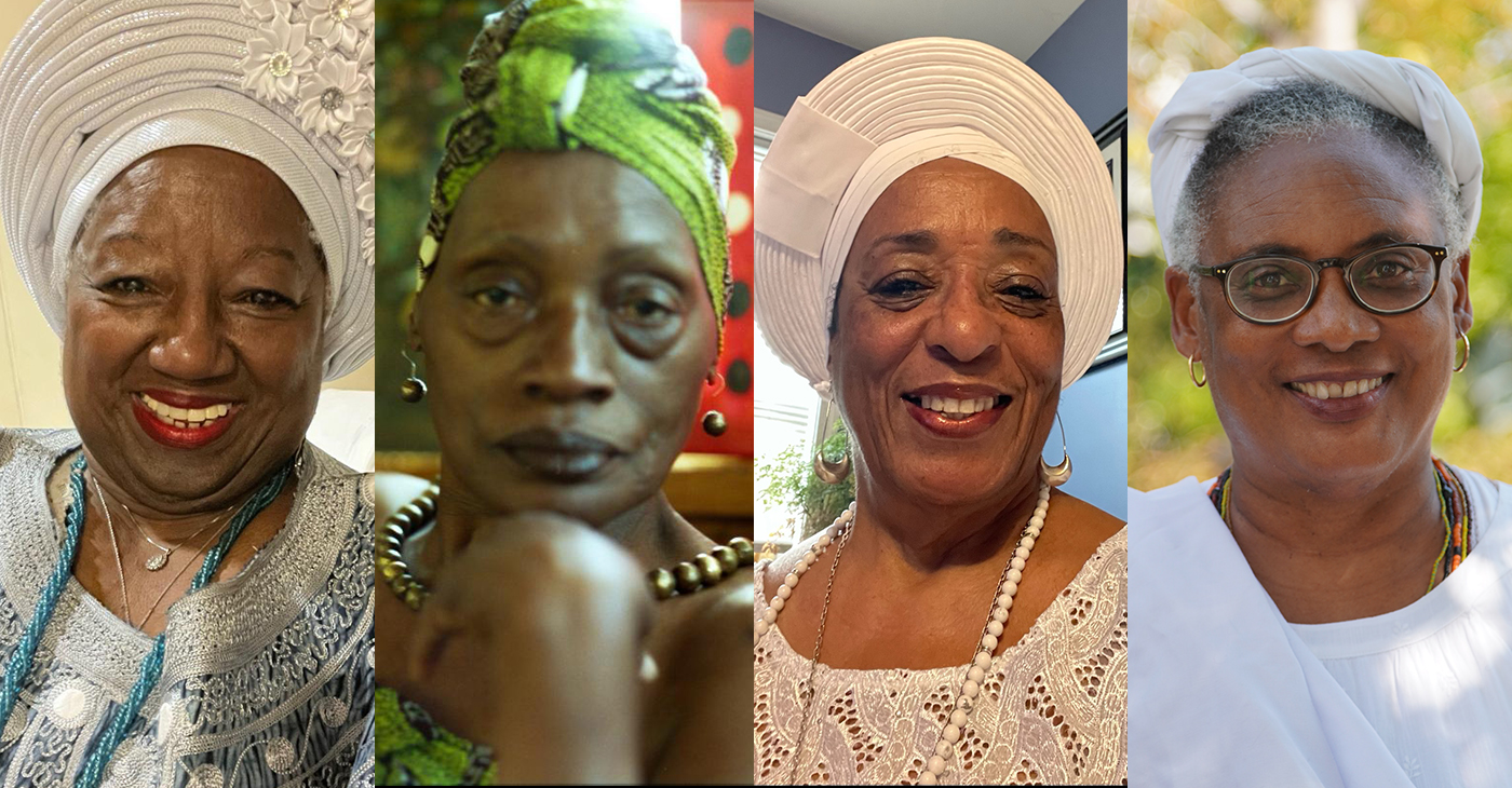 Members of the Council for Global Ancestral Reverence: Dr. Cathy Royal, Dr. Nedra Williams, Jennifer Dillard, Wanda Ravernell. Courtesy photos.