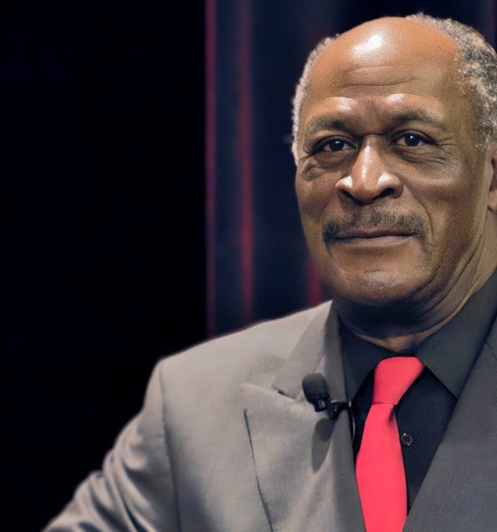 March 10, 2011 - Actor/Producer John Amos in a publicity photo for, “Their Voices, Their Stories: African American Veterans Who Served on Iwo Jima.” Catherine Farmer, National Archives.