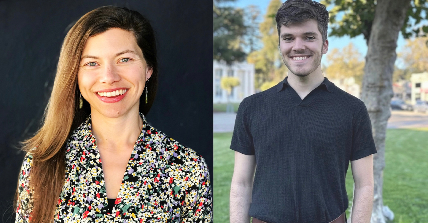 Oakland Unified School District 1 candidates Rachel Latta and Ben Salop. Photos courtesy of candidates.