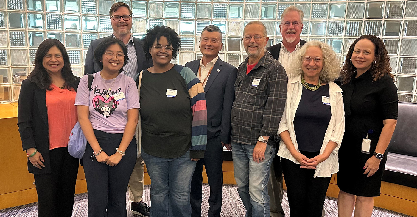 Leaders from the Rose Foundation, Community Groups and the Port of Oakland. Photo courtesy of the Port of Oakland.