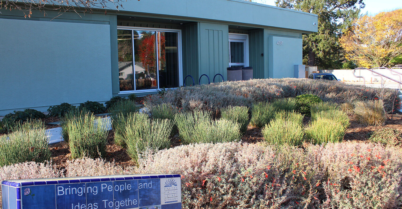 El Sobrante Library. Photo courtesy of Contra Costa County Libraries.