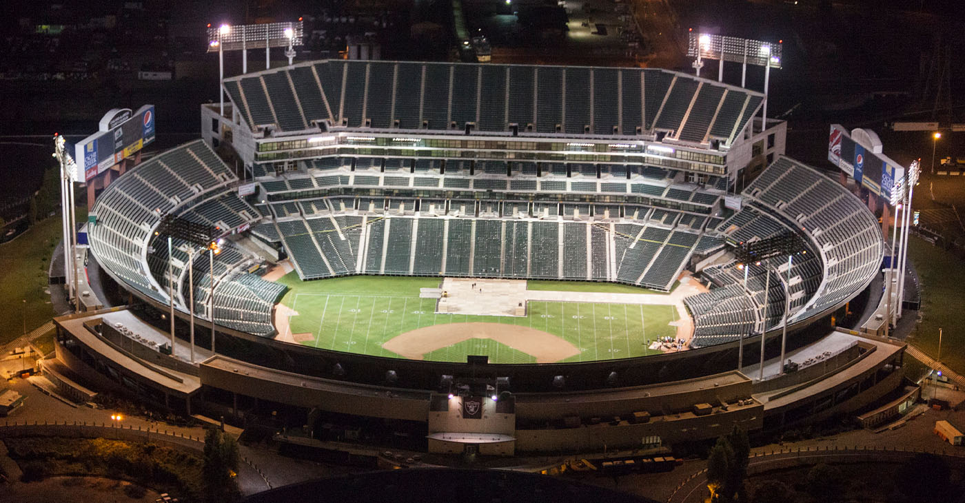 The Oakland Coliseum. iStock