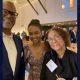 San Francisco Foundation CEO Fred Blackwell, SFF Programs Vice President Raquiba Labrie and Gay Plair Cobb, trustee emerita at the foundation’s 76th anniversary at The Pearl in San Francisco. Photo by Conway Jones.