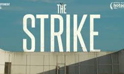 Poster advertising ‘The Strike,’ a documentary about California prisoners responding to solitary confinement with hunger strikes. Courtesy image.