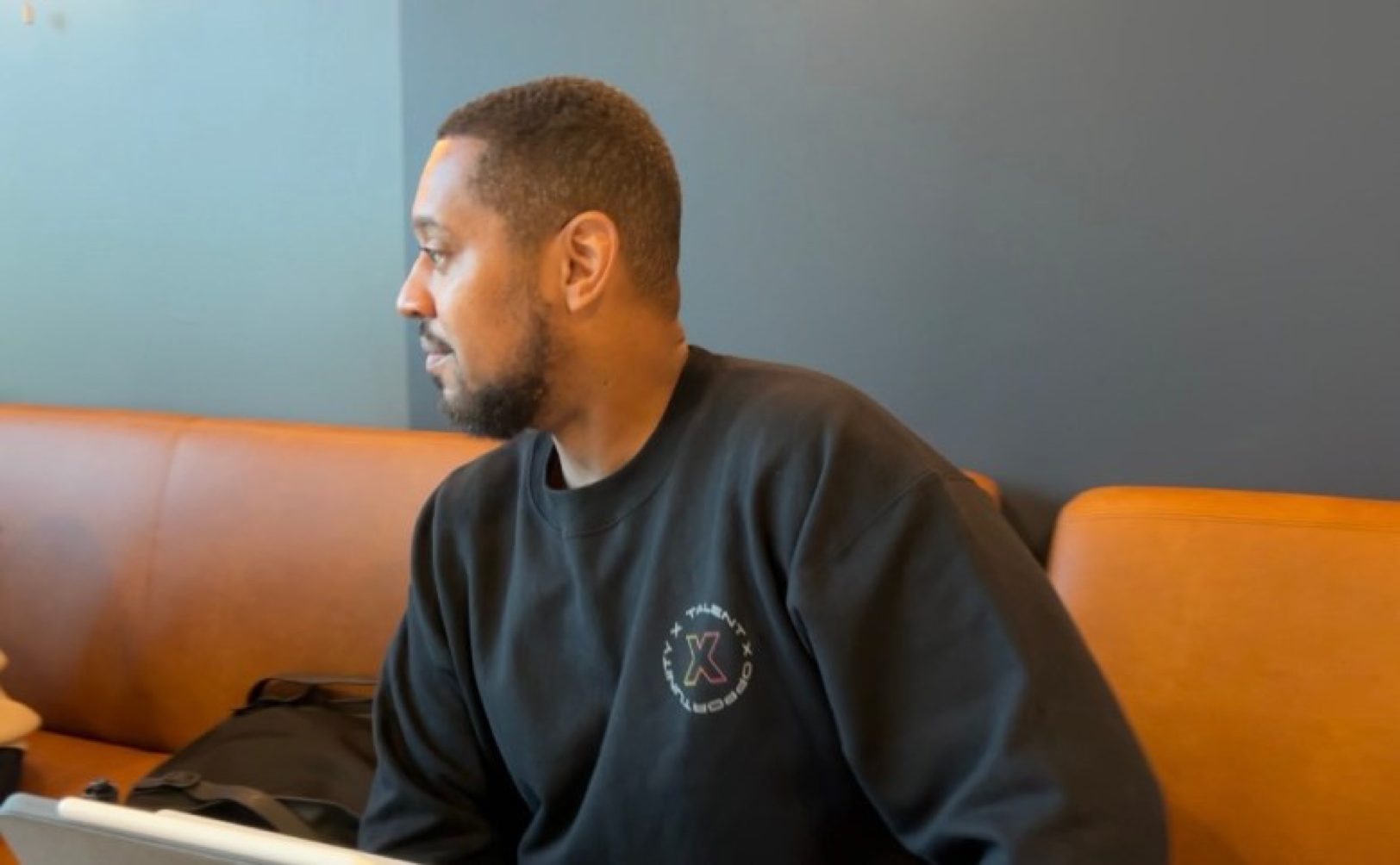 Sparks (above) attended Albany State University to study chemical engineering before transferring to Georgia Tech to complete his degree. Photo by Noah Washington/The Atlanta Voice.