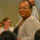 Asm. Lori Wilson (D-Suisun City) is greeted by ACA 8 supporters from across the state after the bill's passage in the Senate. (CBM photo by Antonio Ray Harvey, June 27, 2024)