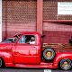 Photo of red lowrider by Jesus “Frisco Lens” Coba.