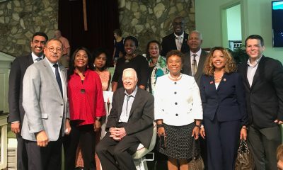 Congressperson Barbara Lee invited her fellow members of Congress and their key staff to visit Jimmy Carter’s Sunday School lessons.