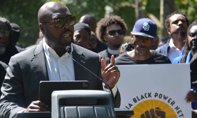 Marc Philpart, Executive Director of the California Black Freedom Fund, emphasized that every legislator and the Governor of California should support the coalition's efforts. (File photo by Antonio Ray Harvey, CBM).