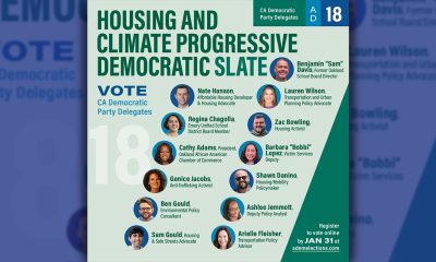 Organized as the “Housing & Climate Progressive Democratic Slate,” the team of 13 is running in an election happening right now that often flies under the radar – the California Democratic Party’s Assembly District Election Meetings (ADEMs).