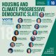 Organized as the “Housing & Climate Progressive Democratic Slate,” the team of 13 is running in an election happening right now that often flies under the radar – the California Democratic Party’s Assembly District Election Meetings (ADEMs).