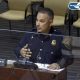 Richmond Fire Chief Aaron Osorio. Image via KCRT Media.