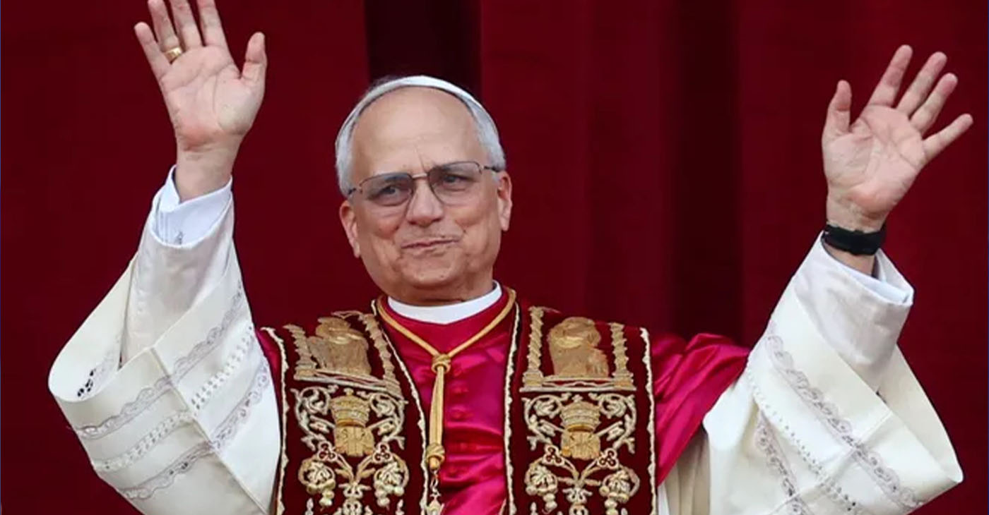 Pope Leo XIV. Screenshot.