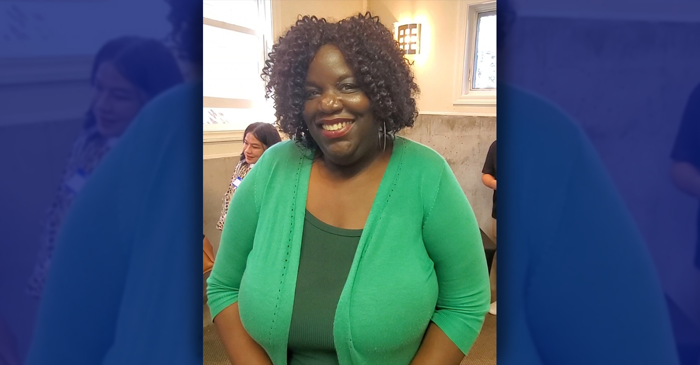 At the historic Glenview District estate of trailblazing educator Ida Louise Jackson, Dr. Rebecca Nanyonjo is warmly celebrated as the new executive director of the RCEB, Regional Center of the East Bay. Photo by Carla Thomas.