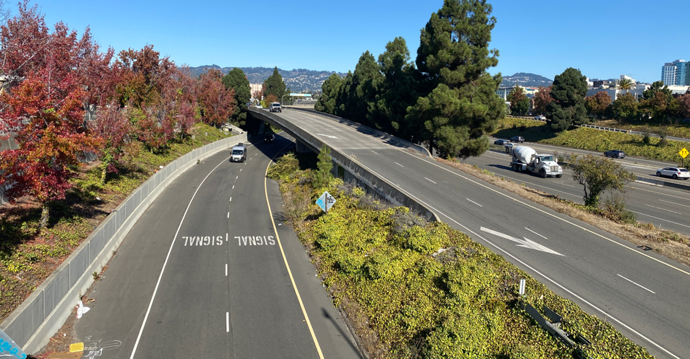 Hundreds of residents in West Oakland were forced out by eminent domain before construction began on the 980 freeway in 1968. Courtesy photo.