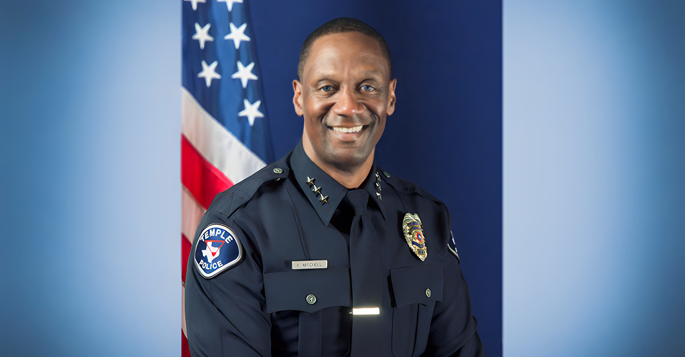 OPD Chief Floyd Mitchell. Official portrait.